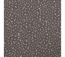 Cotton/EA Jersey - Dots, Dark Grey
