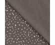 Cotton/EA Jersey - Dots, Dark Grey