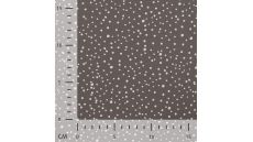 Cotton/EA Jersey - Dots, Dark Grey