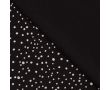 Cotton/EA Jersey - Dots, Black/White