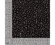 Cotton/EA Jersey - Dots, Black/White