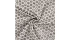 Cotton/EA Jersey - Umbrella, Ecru Black