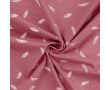 Cotton/EA Jersey - Feathers, Old Rose