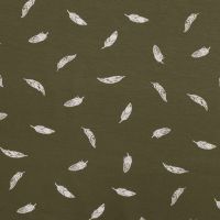 Cotton/EA Jersey - Feathers, Army