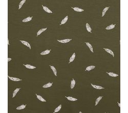 Cotton/EA Jersey - Feathers, Army