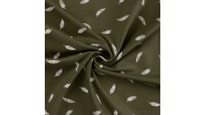 Cotton/EA Jersey - Feathers, Army