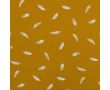 Cotton/EA Jersey - Feathers, Ochre