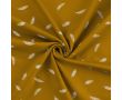 Cotton/EA Jersey - Feathers, Ochre