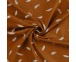 Cotton/EA Jersey - Feathers, Caramel
