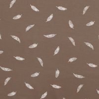Cotton/EA Jersey - Feathers, Taupe