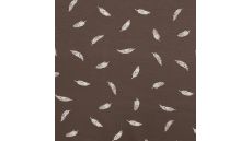 Cotton/EA Jersey - Feathers, Dusty Brown