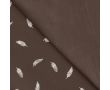 Cotton/EA Jersey - Feathers, Dusty Brown
