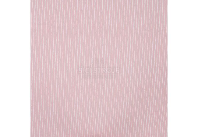 Cotton/EA Jersey - Stripe, Baby Rose