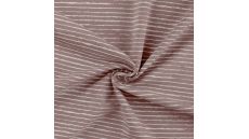 Cotton/EA Jersey - Stripe, Dusty Rose