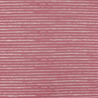 Cotton/EA Jersey - Stripe, Old Rose