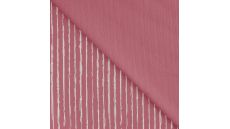 Cotton/EA Jersey - Stripe, Old Rose