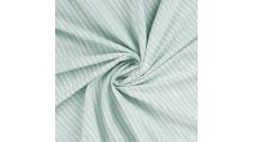 Cotton/EA Jersey - Stripe, Dark Dusty Mint