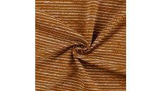 Cotton/EA Jersey - Stripe, Caramel
