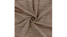 Cotton/EA Jersey - Stripe, Taupe