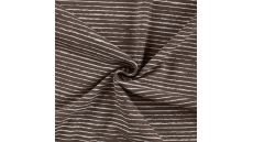 Cotton/EA Jersey - Stripe, Dusty Brown