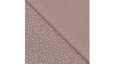 Cotton/EA Jersey - Confetti, Dusty Rose