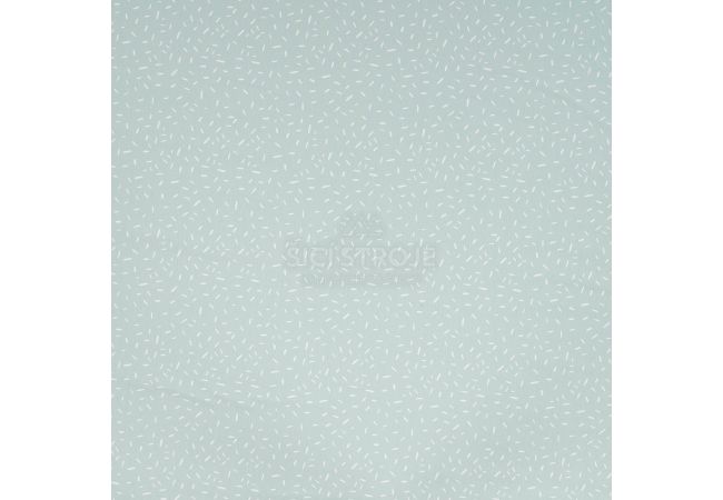 Cotton/EA Jersey - Confetti, Dark Dusty Mint