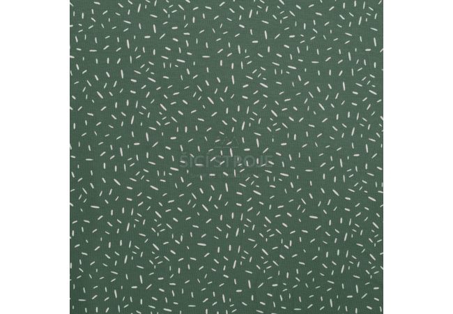Cotton/EA Jersey - Confetti, Dusty Green