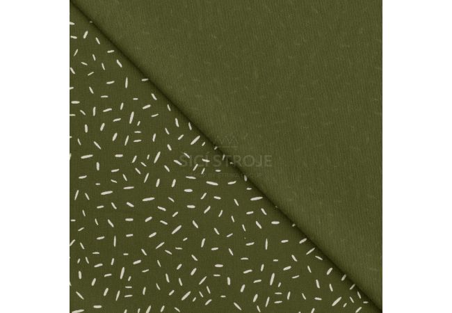 Cotton/EA Jersey - Confetti, Army