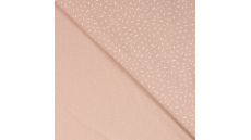 Cotton/EA Jersey - Confetti, Dusty Salmon