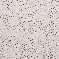 Cotton/EA Jersey - Confetti, White