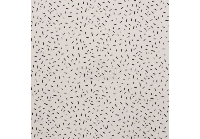 Cotton/EA Jersey - Confetti, White