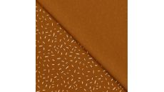 Cotton/EA Jersey - Confetti, Caramel