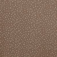 Cotton/EA Jersey - Confetti, Taupe