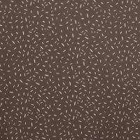 Cotton/EA Jersey - Confetti, Dusty Brown