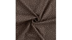 Cotton/EA Jersey - Confetti, Dusty Brown