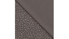 Cotton/EA Jersey - Confetti, Dark Grey