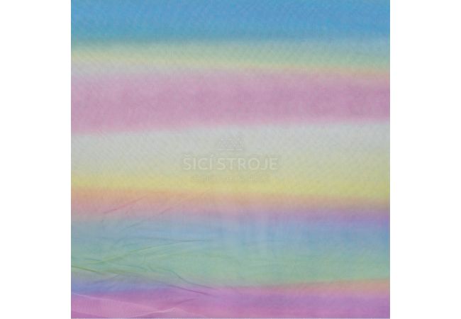 Soft Tulle Rainbow - Rainbow Stripe