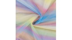 Soft Tulle Rainbow & Foil - Rainbow Stripe & Glitter