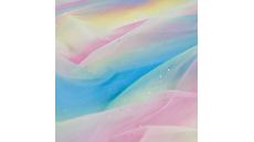 Soft Tulle Rainbow & Foil - Rainbow Stripe & Glitter