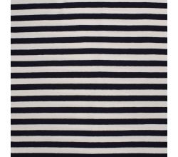 Yd Stripe - Navy/White 1 cm