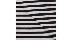 Yd Stripe - Navy/White 1 cm