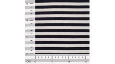 Yd Stripe - Navy/White 1 cm