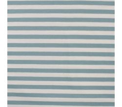 Yd Stripe - Dusty Mint/White 1 cm