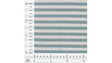 Yd Stripe - Dusty Mint/White 1 cm