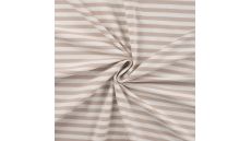 Yd Stripe - Sand/White 1 cm