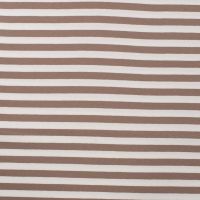 Yd Stripe - Taupe/White 1 cm