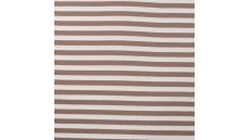 Yd Stripe - Taupe/White 1 cm