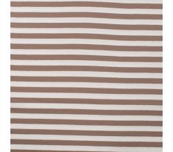 Yd Stripe - Taupe/White 1 cm