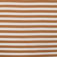 Yd Stripe - Caramel/White 1 cm