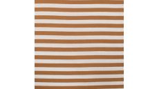 Yd Stripe - Caramel/White 1 cm